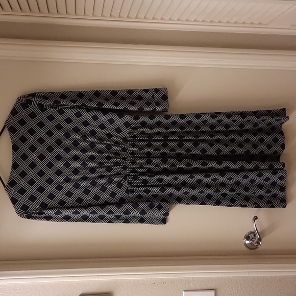 Milly of New York Vintage Blue and White Jersey Dress - Picture 6 of 10